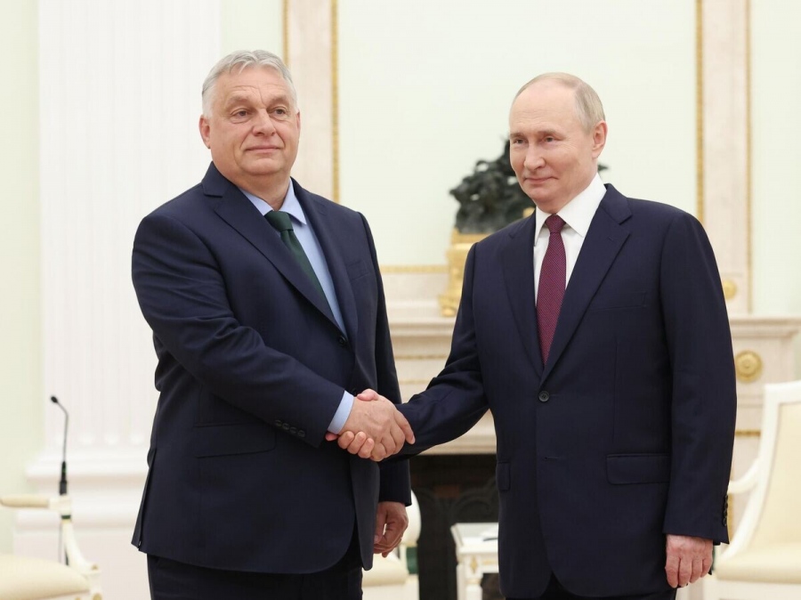 Στη Μόσχα ο Ούγγρος πρωθυπουργός Orban - Συνάντηση με Putin