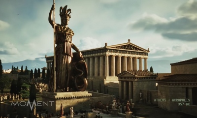 Ακρόπολη: «Ζωντανεύει» με τη βοήθεια της Τεχνητής Νοημοσύνης - Πώς ήταν 2.000 χρόνια πριν (vid)