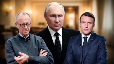 Ρήγμα στην ΕΕ για τις επαφές με τον Putin – Macron και Merz αμφισβητούν τον ρόλο του Costa