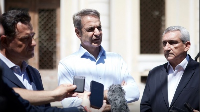 Στη Ρόδο ο Μητσοτάκης: Εκπόνηση master plan για αξιοποίηση του κτηρίου του παλαιού νοσοκομείου και νέο νοσοκομείο στην Κω