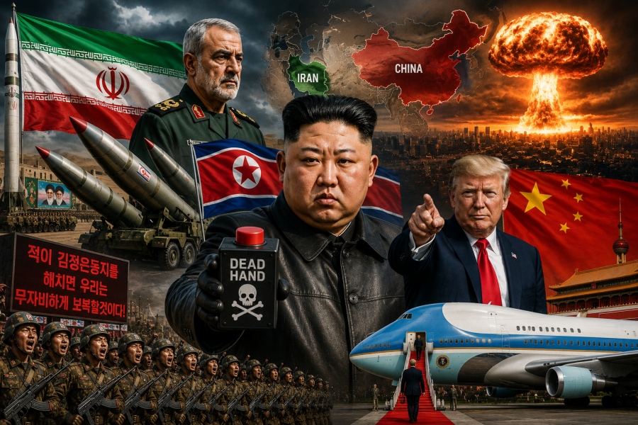Τρομερό - Το Ιράν έχει 100% δίκιο - Η Βόρεια Κορέα με «Νεκρό Χέρι» ως αντίποινα εάν σκοτώσουν τον Kim ενώ ο Trump πάει Κίνα