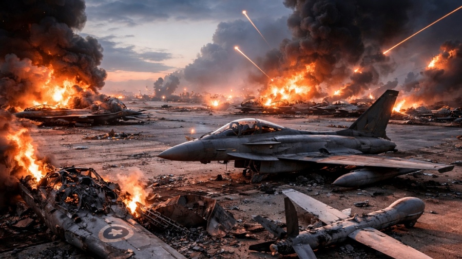 Αδιανόητο – Το Ιράν κατέρριψε F 16,  με ασύλληπτο χτύπημα έκανε στάχτη 5 Eurofighters στο Κουβέιτ –  Σοκ ΗΠΑ, έχασαν 21 αεροσκάφη