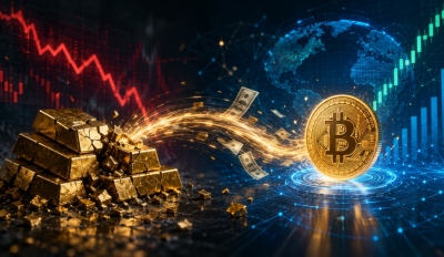 Unprecedented capital shift shakes markets – Gold loses its throne, the role of Bitcoin