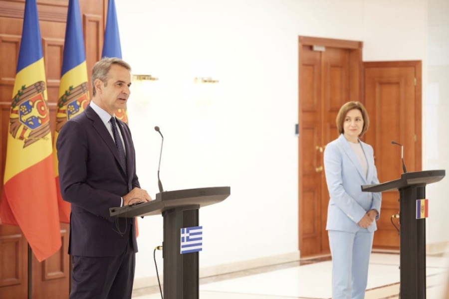 Μητσοτάκης: Σημαντική για την ενεργειακή ασφάλεια της Μολδαβίας η Ρεβυθούσα και η Αλεξανδρούπολη