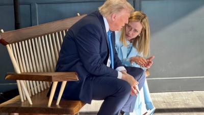 I pitied her and we took a photo: The Trump remark that infuriated Meloni