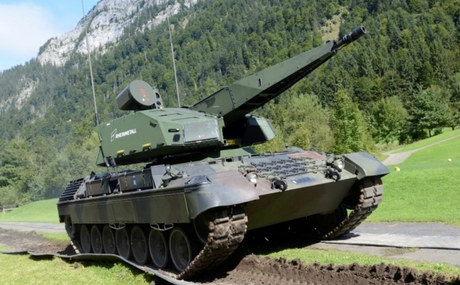 Το πρώτο σύστημα αεράμυνας Skyranger 35 πάνω σε Leopard 1 βρίσκεται ήδη στην Ουκρανία από την Rheinmetall