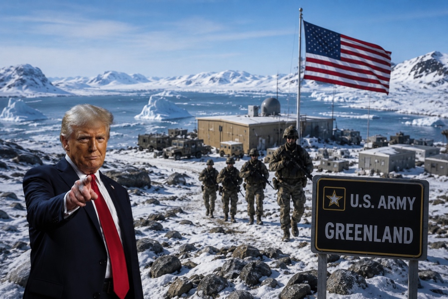 Εκβιασμός του Trump στην Αρκτική - Δεν μπόρεσε να «αγοράσει» τη Γροιλανδία και τώρα την καταλαμβάνει με βάσεις