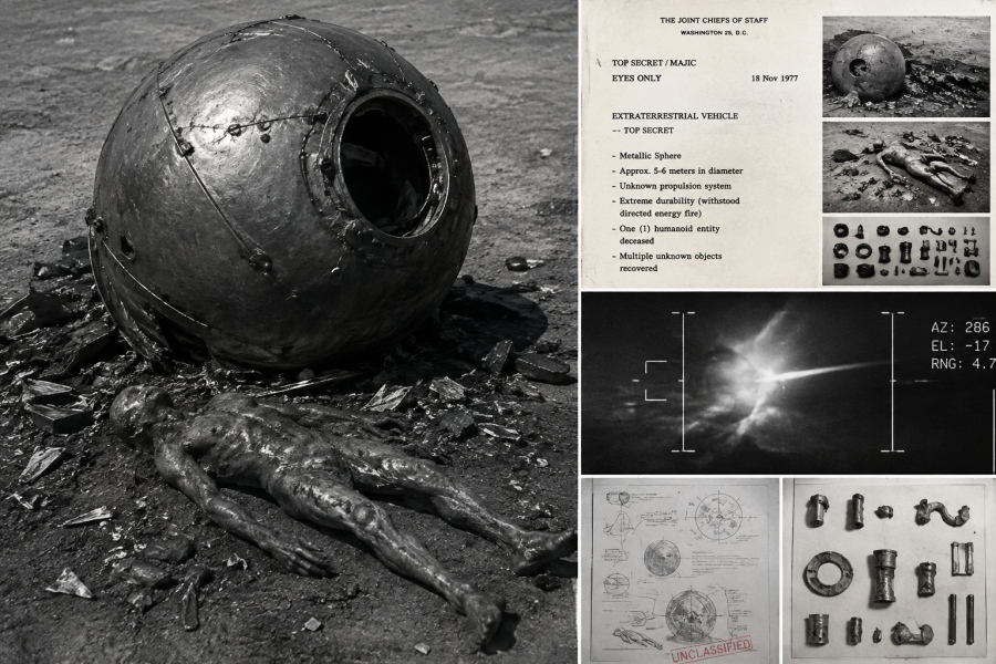Πεντάγωνο: Νέα απόρρητα αρχεία για UFO – «Μυστηριώδης» μεταλλική σφαίρα με ανθρώπινο σώμα και άγνωστα αντικείμενα που δέχθηκαν πυρά