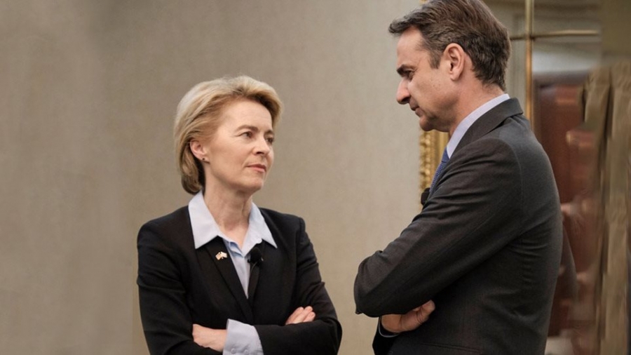 Επιστολή Μητσοτάκη στη von der Leyen: Σχέδιο έξι σημείων για φρένο στο φυσικό αέριο
