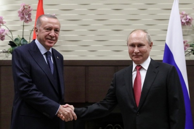 Σημαντική επικοινωνία Putin - Erdogan για την Ουκρανία
