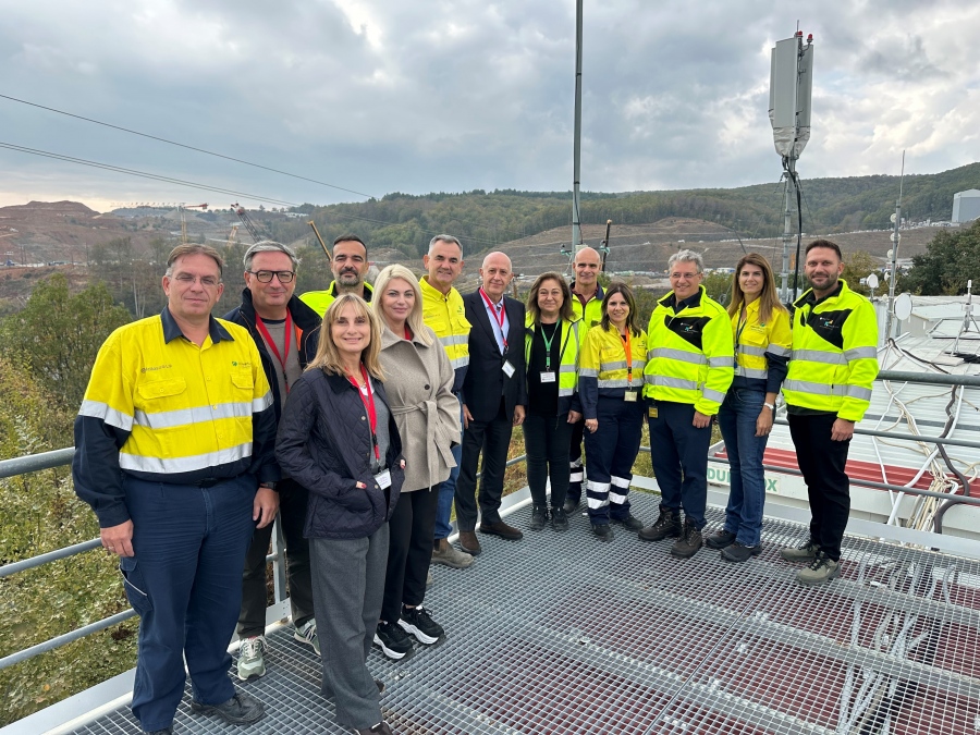 Ελληνικός Χρυσός: Προχωράει το έργο στις Σκουριές - Επίσκεψη του Προέδρου του ΣΕΒ 