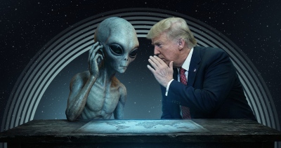 Περίγελος - Ρώσοι επιστήμονες: Ο Trump επιστρατεύει τους... εξωγήινους καθώς καταρρέει η δημοτικότητά του