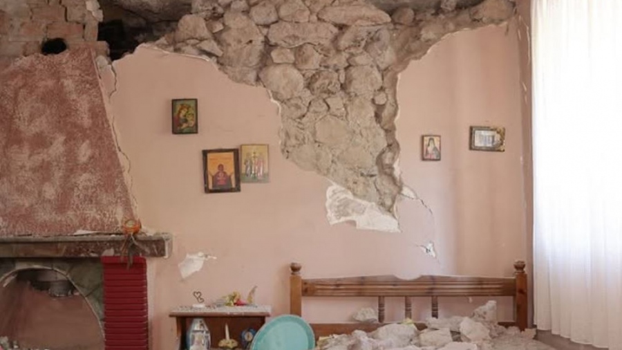 Βόρεια Εύβοια: Αυτοψίες και καταγραφή ζημιών σε Προκόπι και της Δαφνούσα μετά τους σεισμούς