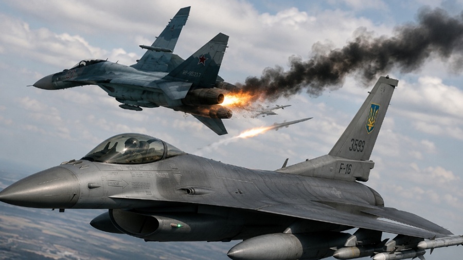 Συγκλονιστική ανατροπή: Το ρωσικό Su 35 δεν καταρρίφθηκε από ουκρανικό F 16 – Άθλιο παιχνίδι των ΗΠΑ