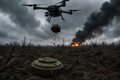 Παράνοια Zelensky παγώνει τον κόσμο - Ρίχνει από drones τις απαγορευμένες «νάρκες - βατράχους» του Hitler