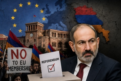 Βόμβα στην Αρμενία: Δημοψήφισμα - μπλόκο στην ένταξη στην ΕΕ - Στο στόχαστρο ο Pashinyan