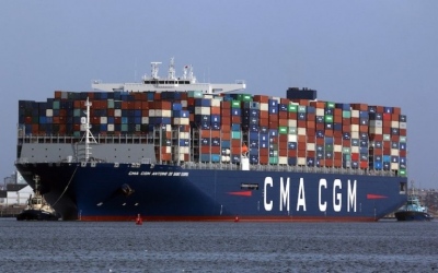 Κανονικά συνεχίζει ο γαλλικός κολοσσός CMA CGM τις θαλάσσιες μεταφορές στη Μέση Ανατολή