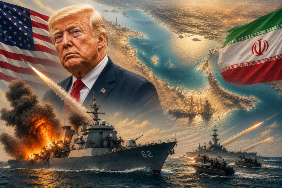 Σοκ - Ο ταπεινωμένος Trump… ικανός για ολοκληρωτικό χάος στον Περσικό, εξετάζει και χερσαία εισβολή – Ιράν: Θα σας συντρίψουμε