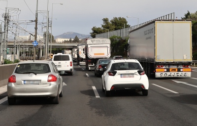 Χωρίς προβλήματα η κίνηση στα εθνικά οδικά δίκτυα