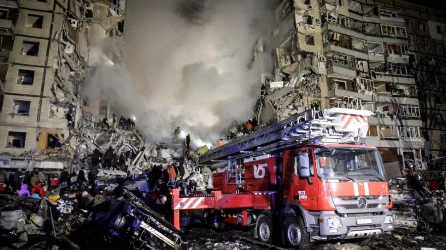Ρωσία σε ΟΗΕ: Ουκρανικός ο πύραυλος που έπεσε σε πολυκατοικία στο Dnipro