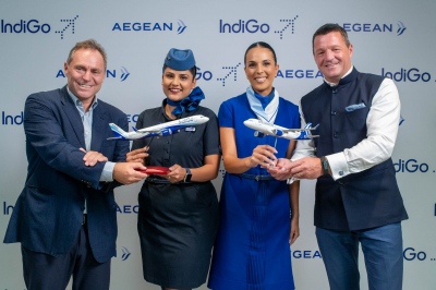 Η IndiGo και η AEGEAN υπογράφουν Μνημόνιο Συνεργασίας για πτήσεις κοινού κωδικού