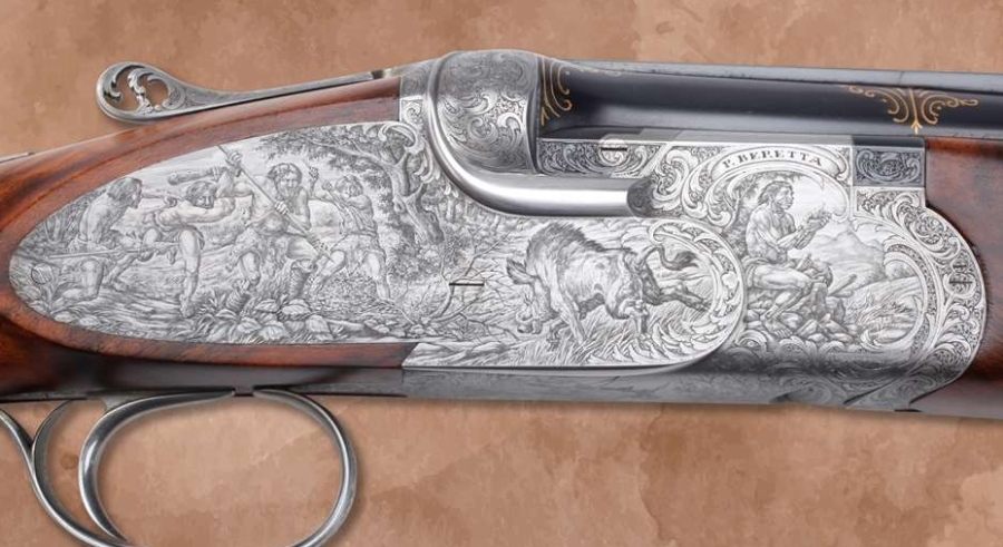 Χειροποίητα δίκανα Beretta SO9, το «Σετ των Πέντε»