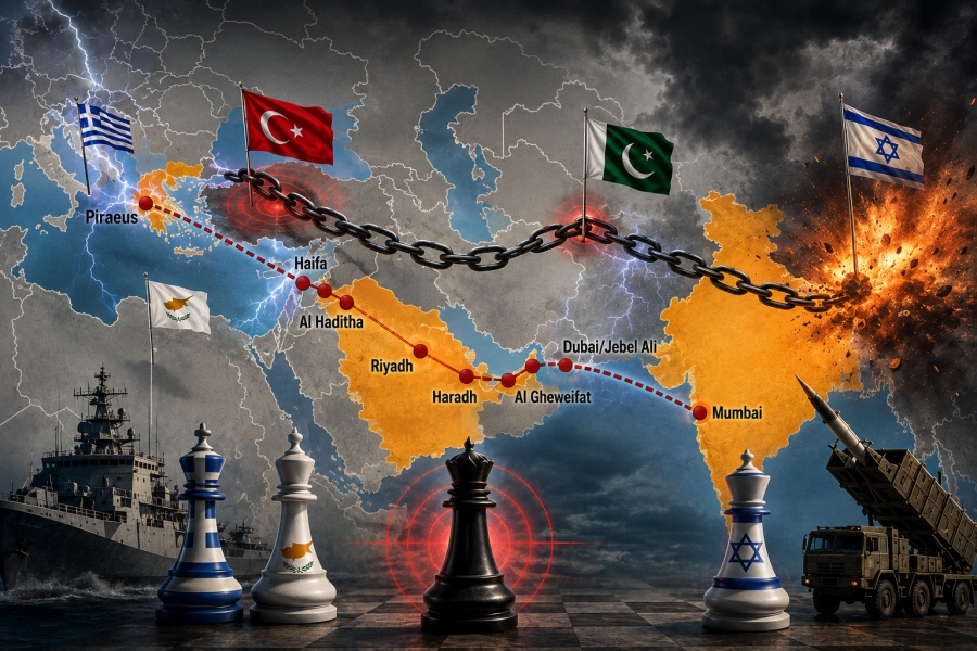 Αποκάλυψη: Το κρυφό σχέδιο του Erdogan για να πεταχτούν Ελλάδα - Κύπρος έξω από τον IMEC – Το τουρκικό σχέδιο μέσω Zangezur