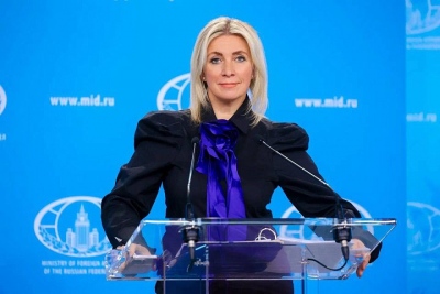 Zakharova «πυροβολεί» τη Δύση για Putin–Κίνα: «Γελοία προπαγάνδα»