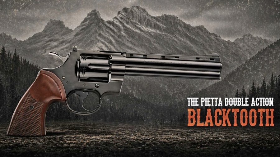 Το Pietta .357 BLACKTOOTH αναβιώνει την πρώτη γενιά 