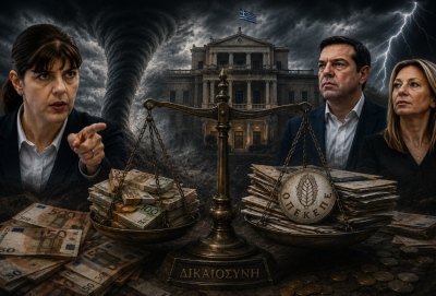Τυφώνας Kovesi πλήττει το Μαξίμου –  ΟΠΕΚΕΠΕ και σκάνδαλα φουσκώνουν το αντισυστημικό ρεύμα σε Καρυστιανού - Τσίπρα