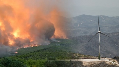 Από ανεμογεννήτριες η πυρκαγιά στη Βοιωτία – Αναζητείται ο ιδιοκτήτης εταιρείας, δύο συλλήψεις