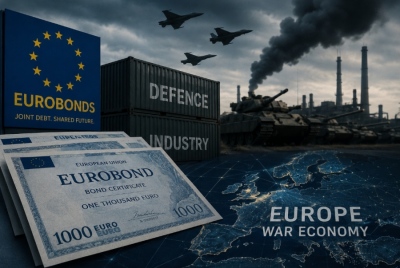 Dirty plan: War economy in Europe with giant loan of 5 trillion euros, at 25% of each country's debt for defense