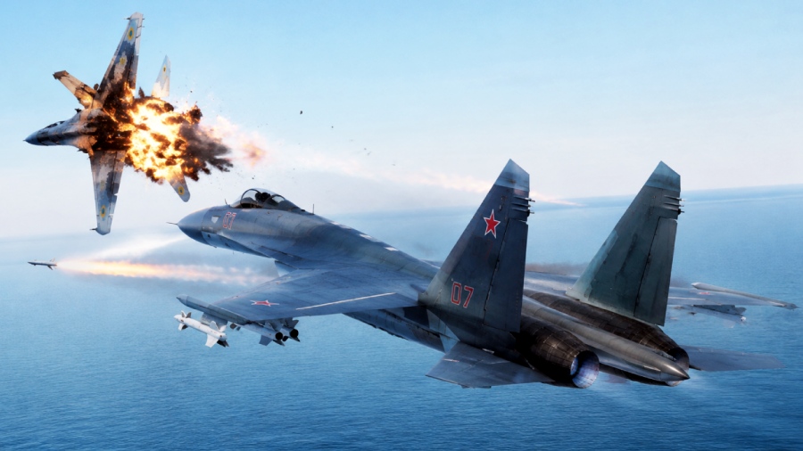 Δέος στην Poltava - Ρωσικό Su-35S διέλυσε MiG-29 των Ουκρανών με πύραυλο R-37M από απόσταση ρεκόρ 190 χλμ.