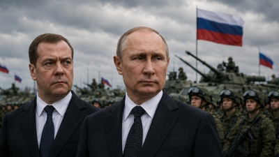 Σεισμός στην Ευρώπη με τρομερό μήνυμα Putin – Medvedev: Η Ρωσία προελαύνει, πανίσχυρη από το Donbass έως την Άπω Ανατολή