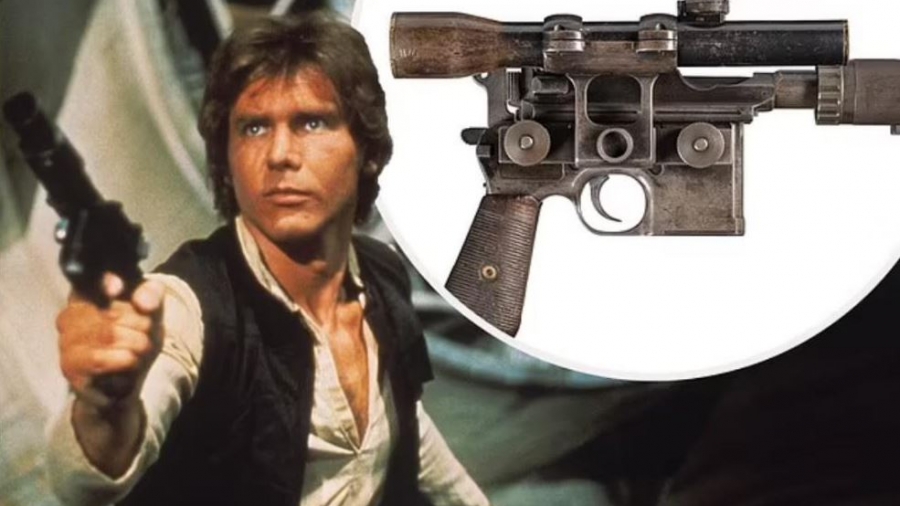 STAR WARS DL-44...πουλήθηκε έναντι 1.057.500 δολλαρίων...