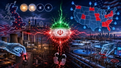 Iranian hackers disable UK power plant and target US water