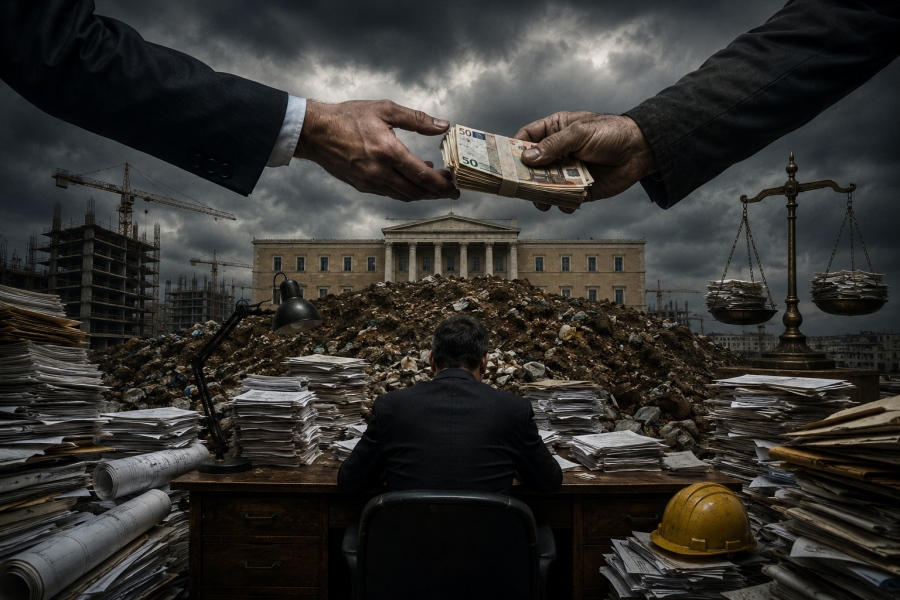 Η κόπρος του Αυγεία στις Πολεοδομίες: Το σκοτεινό βασίλειο της διαφθοράς, η μαφία των αδειών και η έκθετη κυβέρνηση ΝΔ