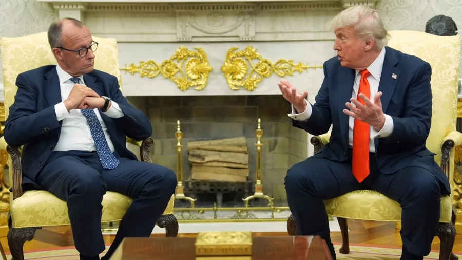 Κόλαφος οι New York Times: Η αποστολή του Merz στον Λευκό Οίκο απέτυχε - Καμία στήριξη Trump στην Ουκρανία