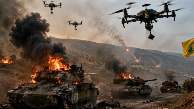 Israel shocked by 400 strikes as Hezbollah drones harvest IDF, iconic officer dead: Lebanon a death trap