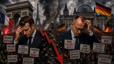 Political tsunami sweeps Europe: Macron and Merz collapse as the hour of the patriotic Right arrives