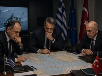 Διπλωματικό θρίλερ: Η Τουρκία ανεβάζει στροφές, ο Σαμαράς καραδοκεί και το Μαξίμου ψάχνει ευθύνες σε Γεραπετρίτη - Δένδια