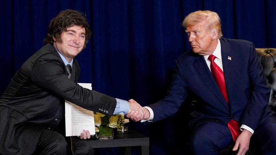 Στηρίζει τον σύμμαχο Milei o Trump - Oι ΗΠΑ ρίχνουν συνολικά 40 δισ. δολ για τη διάσωση της Αργεντινής