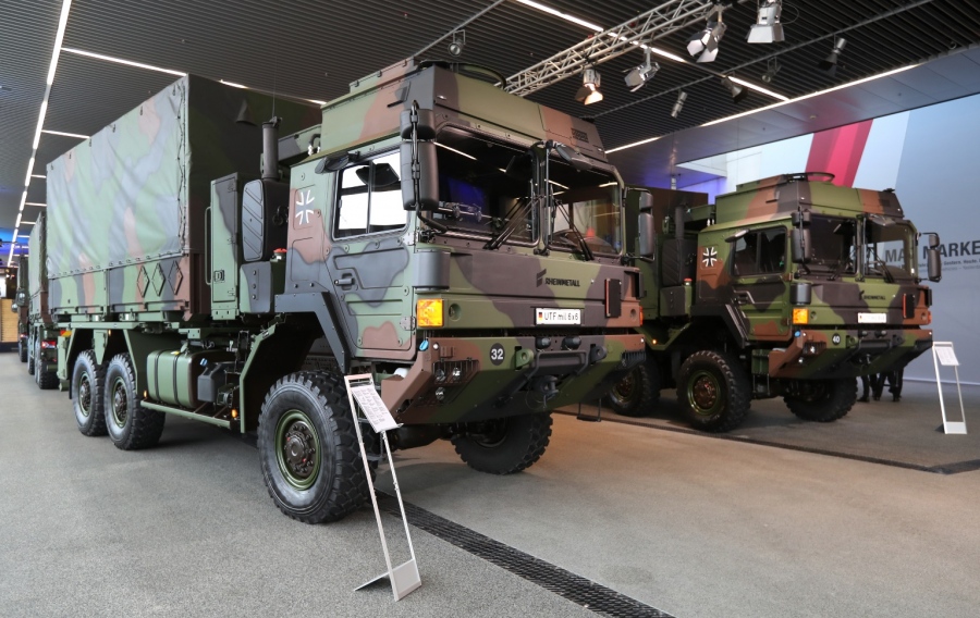 Η Rheinmetall θα κατασκευάσει επιπλέον 1.388 φορτηγά για την Bundeswehr