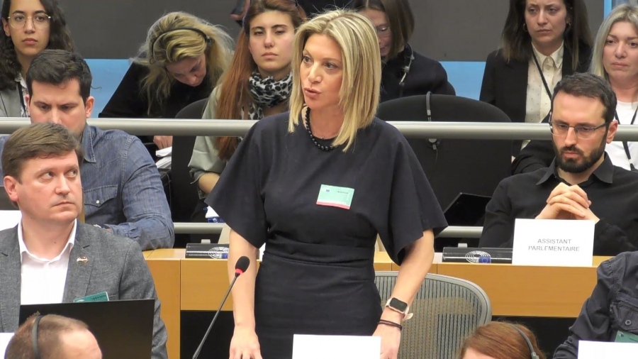 Τραγωδία στα Τέμπη: Καταπέλτης στην Ευρωβουλή η Μαρία Καρυστιανού - H κυβέρνηση προσβάλλει τη μνήμη των νεκρών