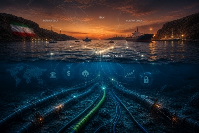 Global blackout threat as Iran could trigger $10 trillion shock by striking subsea cables in Hormuz
