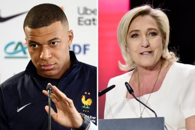 Αποστομωτική απάντηση Le Pen στις θεωρίες του Mbappé: Δεν δίνεις ηθικά μαθήματα και οδηγίες στους ψηφοφόρους όταν είσαι δισεκατομμυριούχος