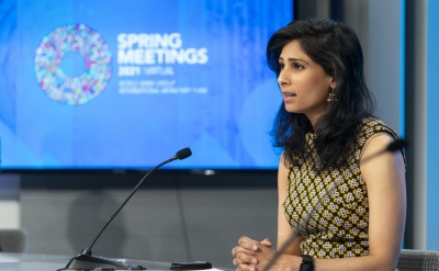 Gopinath (ΔΝΤ): Η Fed να μην μειώσει τα επιτόκια μέχρι το β' εξάμηνο 2024