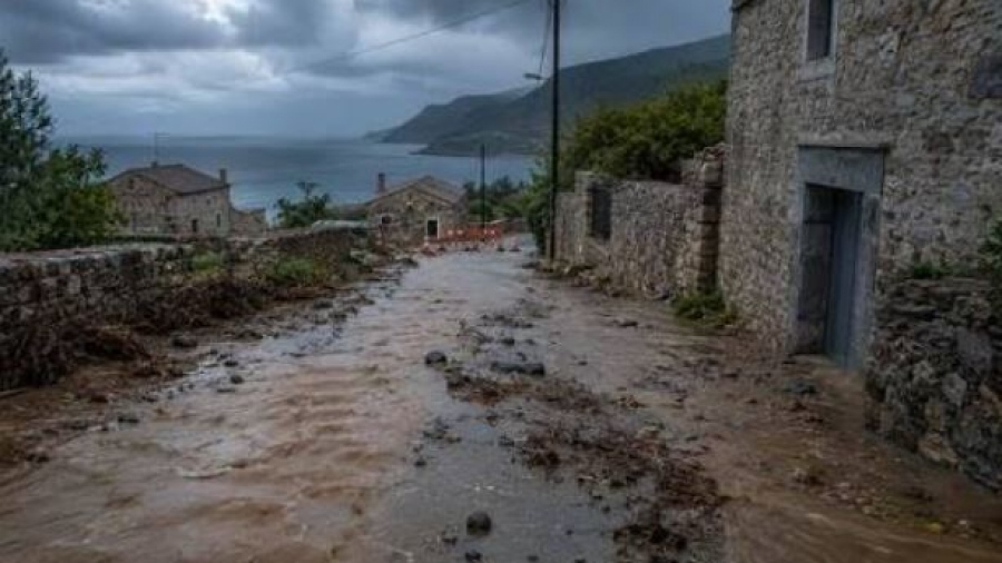 Συνεχίζονται οι αυτοψίες στην Ανατολική Μάνη για τις ζημιές από την καταστροφική πλημμύρα - Στη Χαλκιδική ο Κατσαφάδος