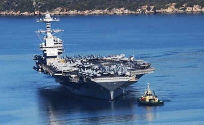Iran strikes US supercarrier Gerald R. Ford with low cost drone in unprecedented blow to naval power