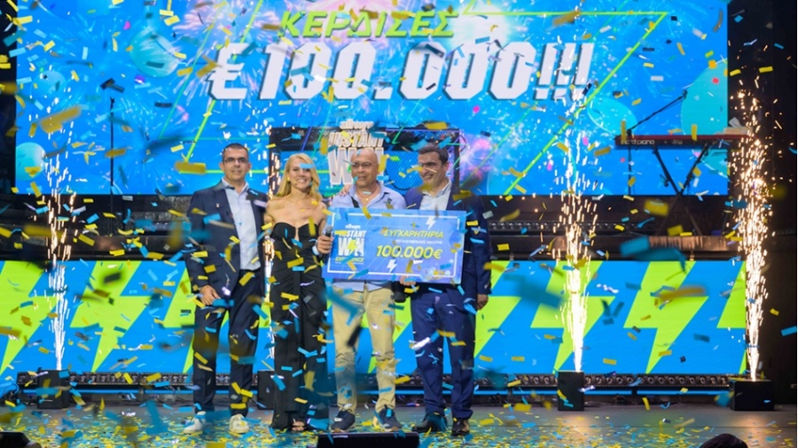 Όλα όσα έγιναν στο μεγάλο πάρτι του Instant Win με κέρδη 100.000 ευρώ για έναν σούπερ νικητή